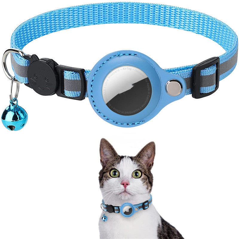 Reflexhalsband med Airtag-fodral