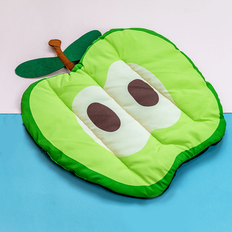 Somrig Kylande Husdjursmatta – Frukt & Dessert Design