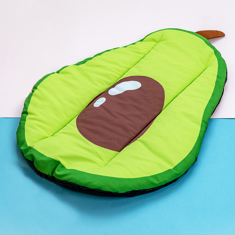Somrig Kylande Husdjursmatta – Frukt & Dessert Design