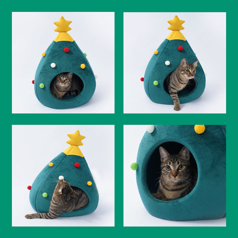 Bädd för Katt & Hund - Julgranen