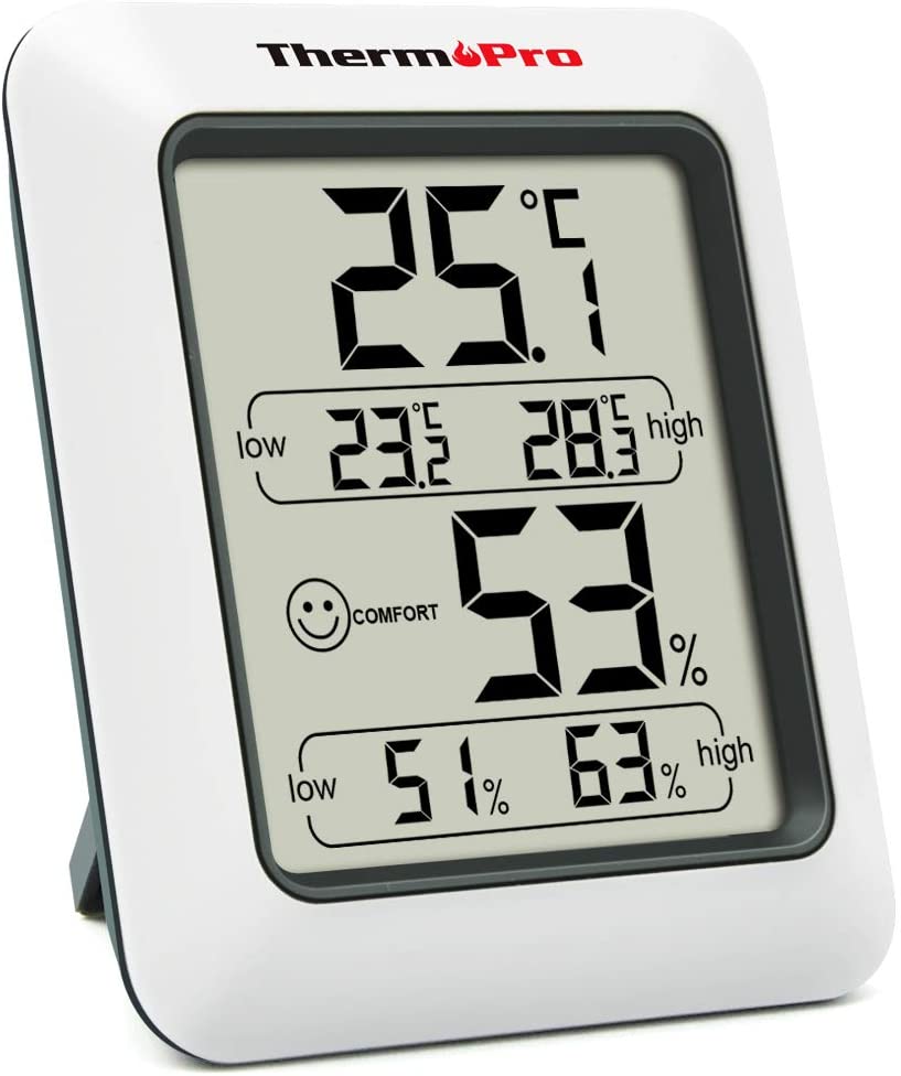 Premium ThermoPro Klimatmätare – Terrarium Pro
