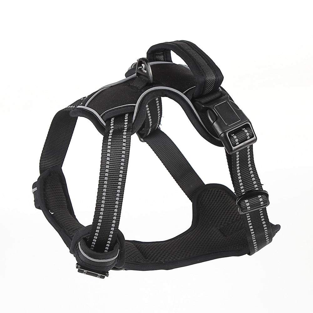 No-Pull Justerbar Hundsele med Reflex