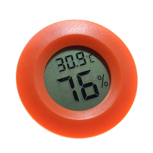 Rund Terrarium Klimatmätare – Temperatur & Fukt
