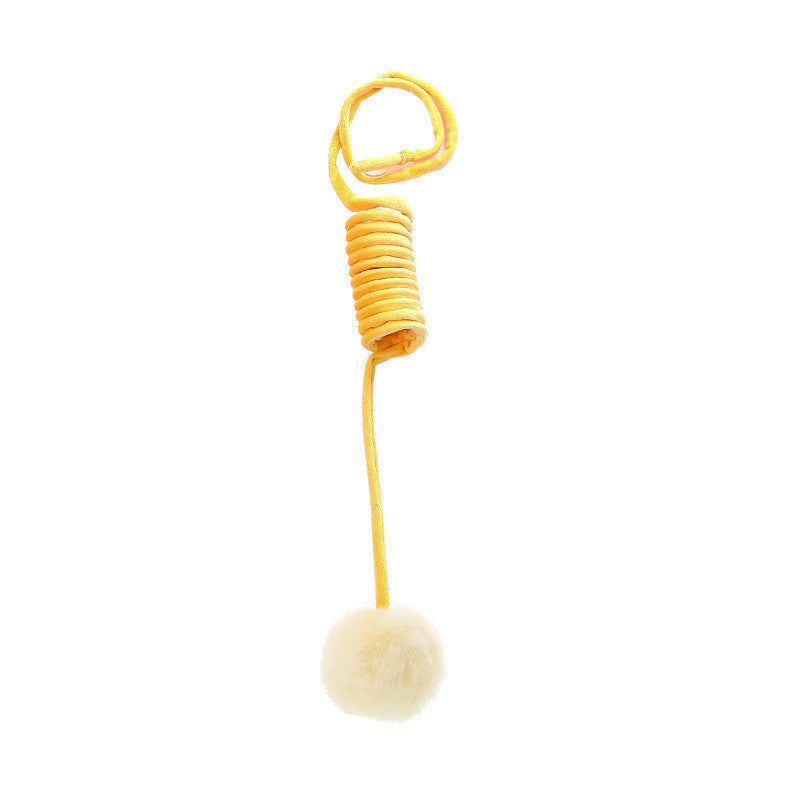 Kattleksak med Fjäderboll
