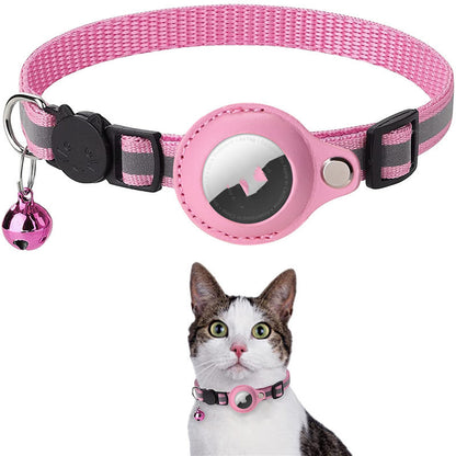 Reflexhalsband med Airtag-fodral