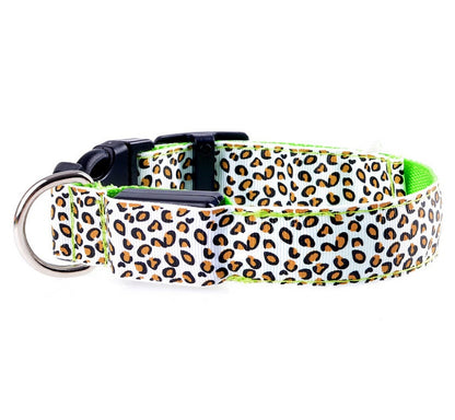 Lysande Hundhalsband LED