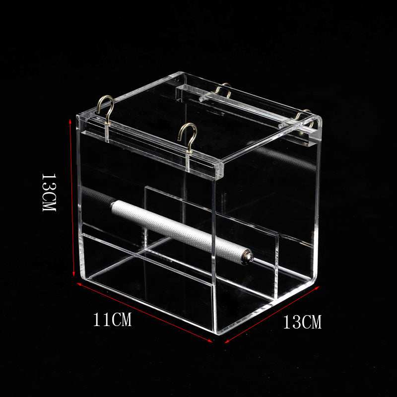 Acrylic Bird Feeder – Transparent Matlåda för Fåglar