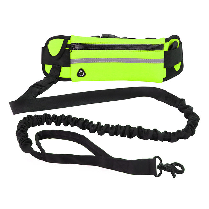 Handsfree Löpbälte med Elastisk Hundlina