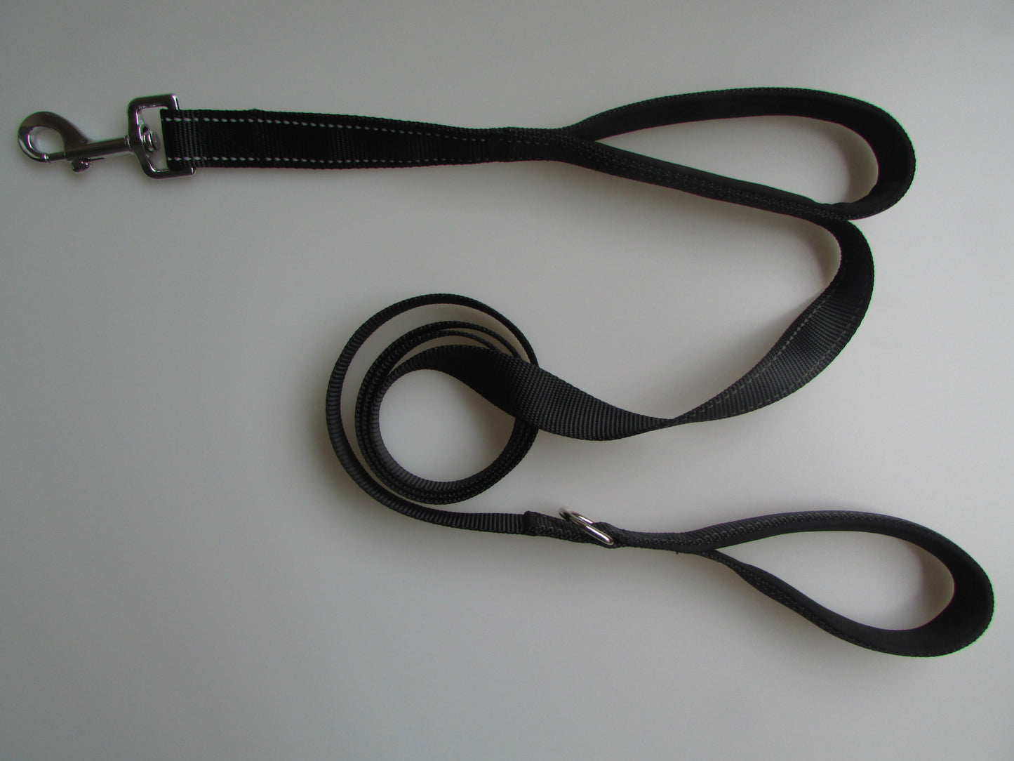 Hundkoppel med Dubbel Handtag