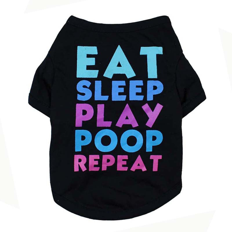 Hundtröja – Eat Sleep Play Poop Repeat