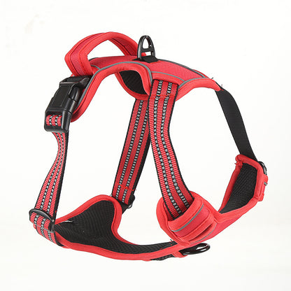 No-Pull Justerbar Hundsele med Reflex