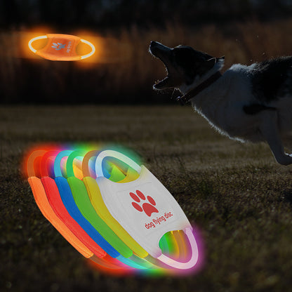 LED Lysande Hundfrisbee