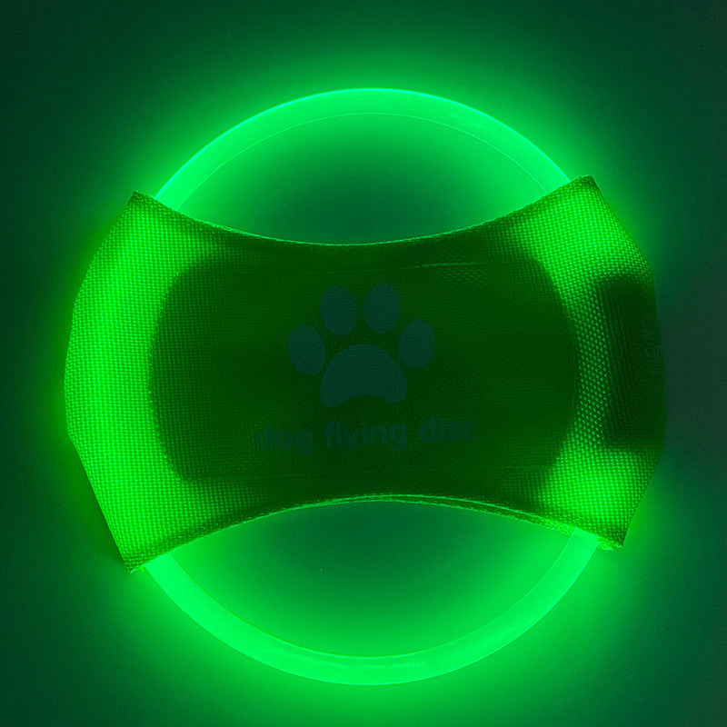 LED Lysande Hundfrisbee