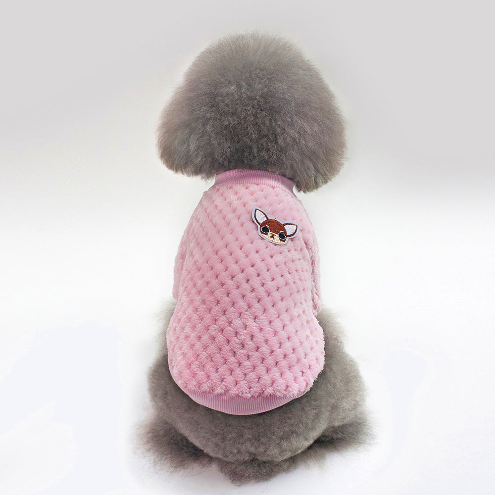 Värmande Hundtröja i Fleece