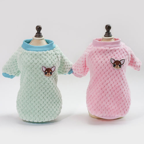 Värmande Hundtröja i Fleece