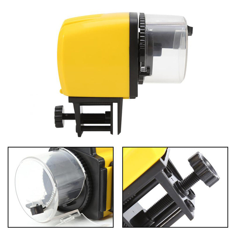 Automatisk Fiskmatare med Timer