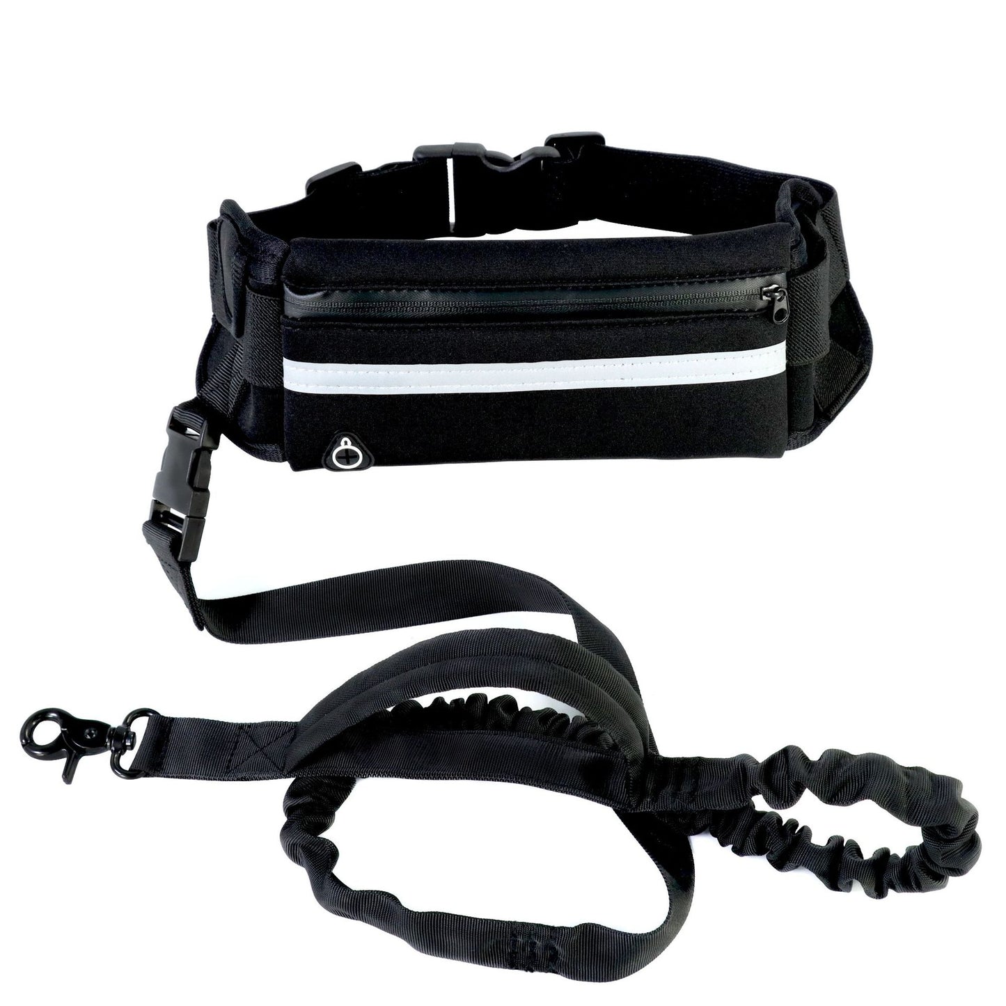 Handsfree Löpbälte med Elastisk Hundlina
