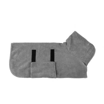 Snabbtorkande Mikrofiberbadrock för Hund