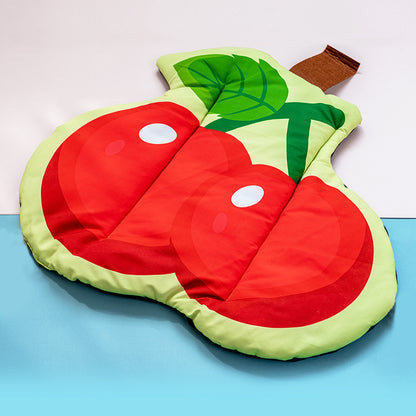 Somrig Kylande Husdjursmatta – Frukt & Dessert Design