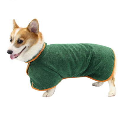Snabbtorkande Mikrofiberbadrock för Hund