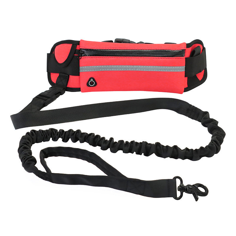 Handsfree Löpbälte med Elastisk Hundlina