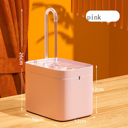 Automatisk Vattenfontän med Filter – 1,5L för Katt & Hund