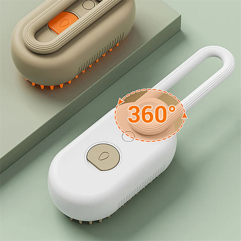 Elektrisk päls- och massageborste
