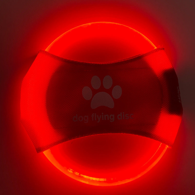 LED Lysande Hundfrisbee