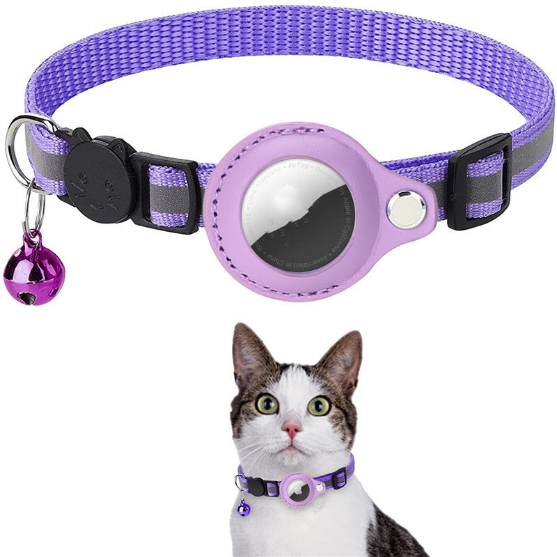 Reflexhalsband med Airtag-fodral